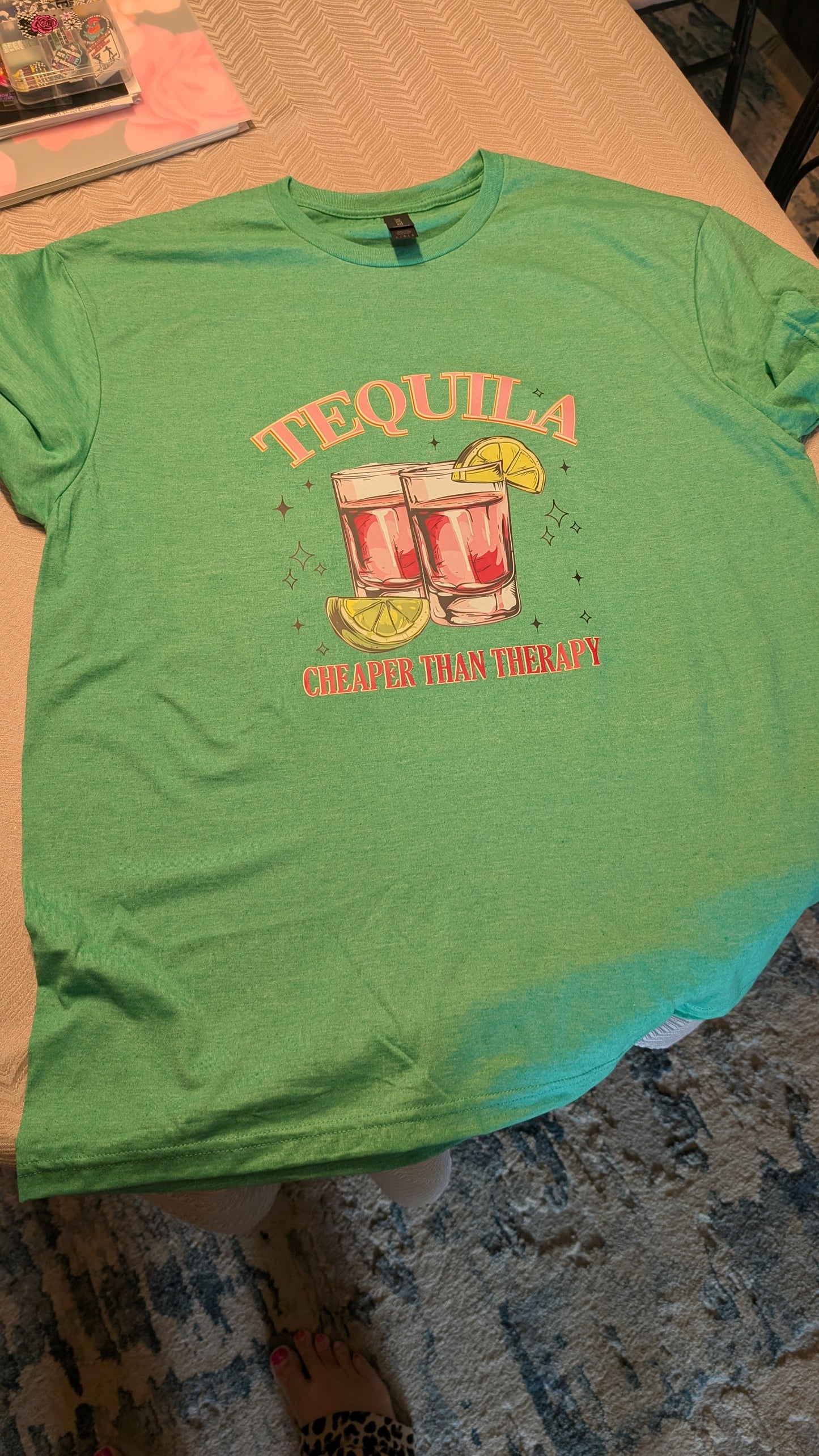 Tequila, cheaper than therapy