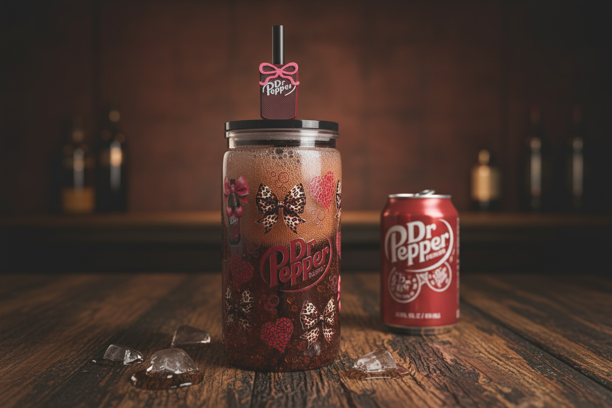 Dr Pepper Tumbler Product Shot