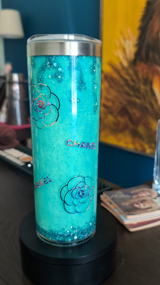 Chanel 20 oz stainless steel tumbler